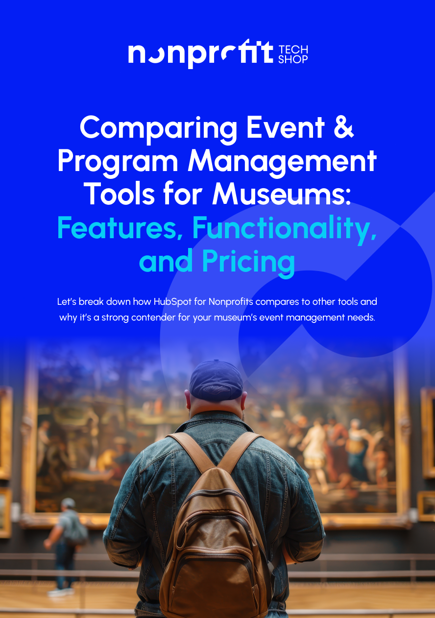 Comparing Event & Program Management Tools for Museums Features, Functionality, and Pricing