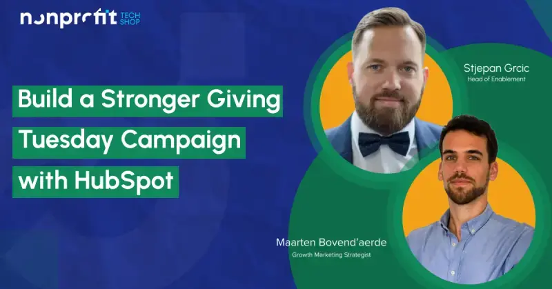 Build a Stronger Giving Tuesday Campaign with HubSpot