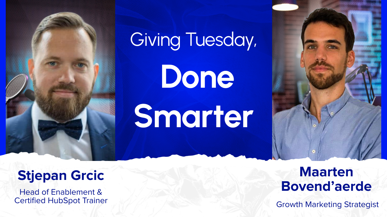 Giving Tuesday Done Smarter
